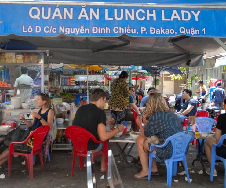 Lunch Lady, Saigón, Vietnam.