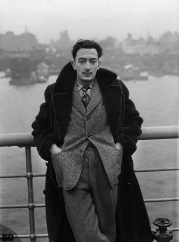 Dali Arriving in New York
