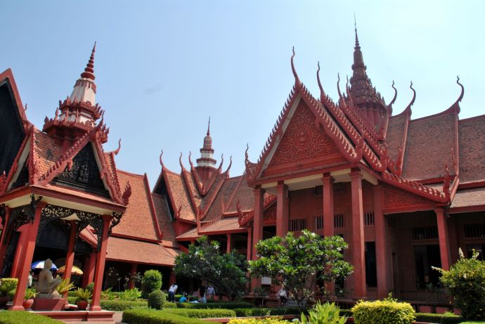 Museo Nacional, Phnom Penh, Camboya.