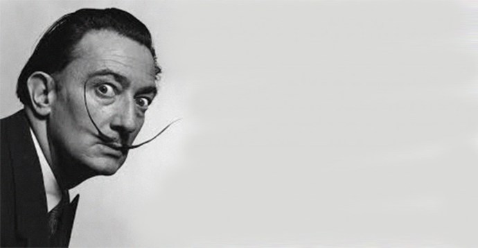 Salvador Dalí, pintor surrealista.