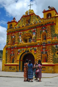 San Andrés Xecul, Guatemala.