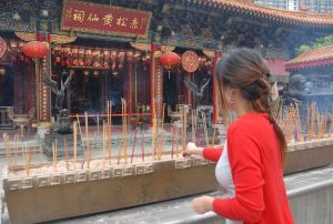 Templo Sik Sik Yuen Wong Tai Sin, Hong Kong.