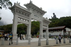 Gran Buda (Tian Tan) de la isla de Lantau, Hong Kong.