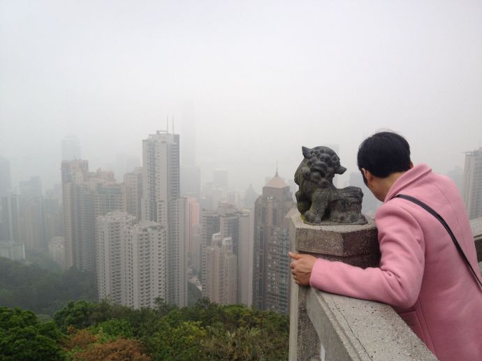Victoria Peak, Hong Kong.