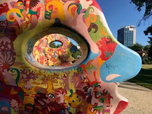 Parque Mlynska Strouha en Pilsen, Chequia.