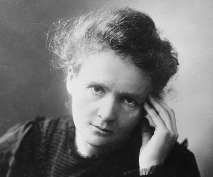 La científica Marie Curie.