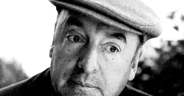 El escritor Pablo Neruda.
