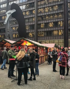 Christkindlmarket de Chicago.