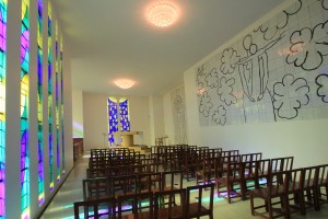 Capilla del Rosario, diseñada por Henri Matisse en Vence, Francia. Foto: Cortesía Chapelle du Rosaire.