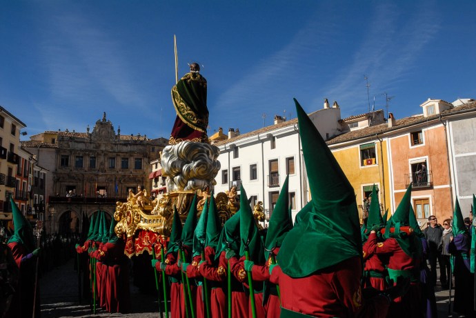 Viernes Santo en Cuenca, España.