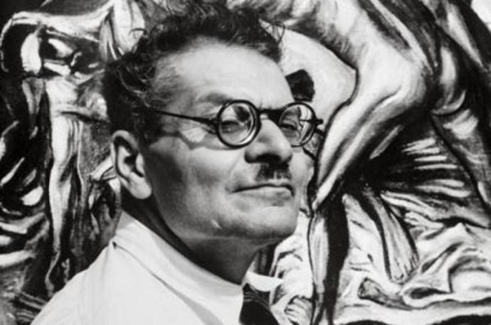 José Clemente Orozco, muralista mexicano.