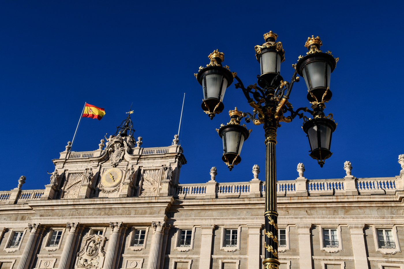 Palacio Real de Madrid, España.
