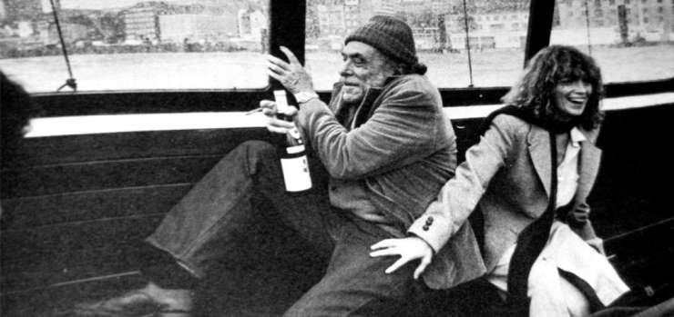 Charles Bukowski y Linda Lee Beighle en Hamburgo, 1978.