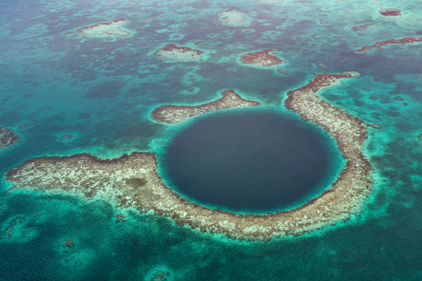 The Great Blue Hole, Belice.