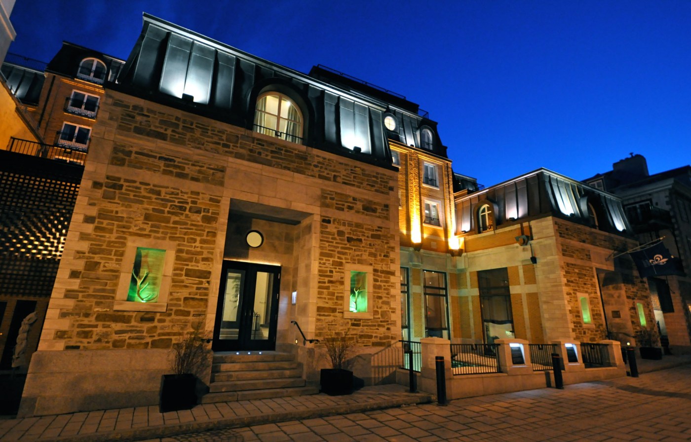 Hotel boutique Auberge Saint-Antoine, Ciudad de Quebec, Canadá. Foto: Cortesía del hotel.